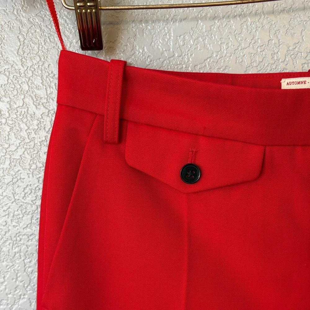 Zadig & Voltaire Bold Red Women's Trousers - Picture 4 of 11
